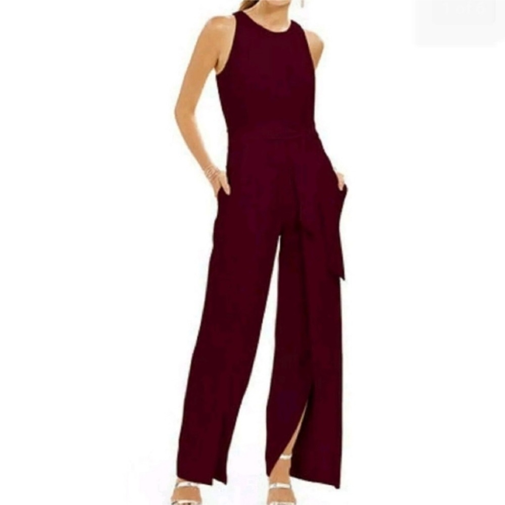 INC INTERNATIONAL Flyaway Leg Jumpsuit